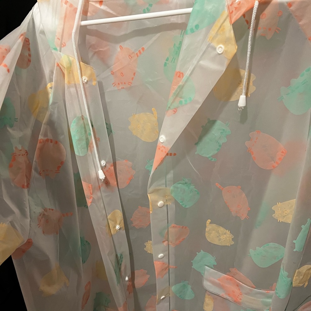 Pusheen Raincoat. Brand new. One size fits all